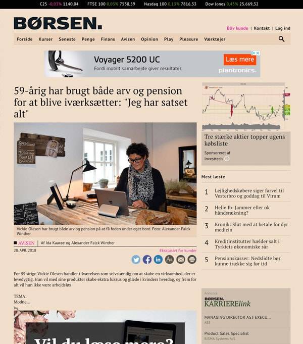 Presseomtale af Hobnob Copenhagen